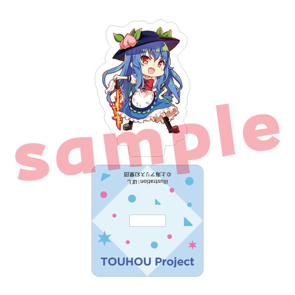 東方project ミニアクリルスタンド 比那名居天子 ぼし