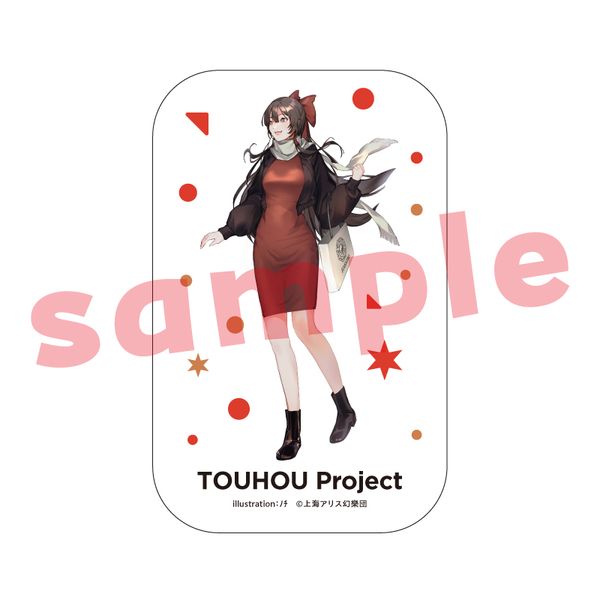 東方project 缶バッジ 『TOUHOU Project Charama Goods Exhibition』博麗 ノチ