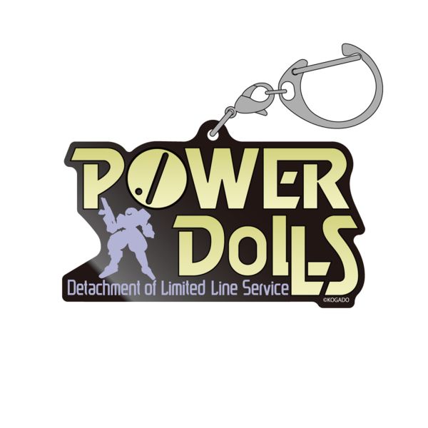 POWER DoLLS ロゴ アクリルマルチキーホルダー