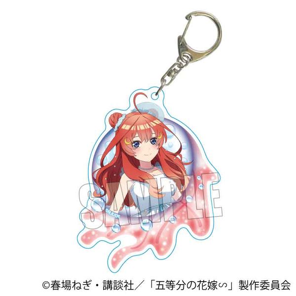 五等分の花嫁∽ ちょいデカアクリルキーホルダー 中野五月 くらげドレスver.