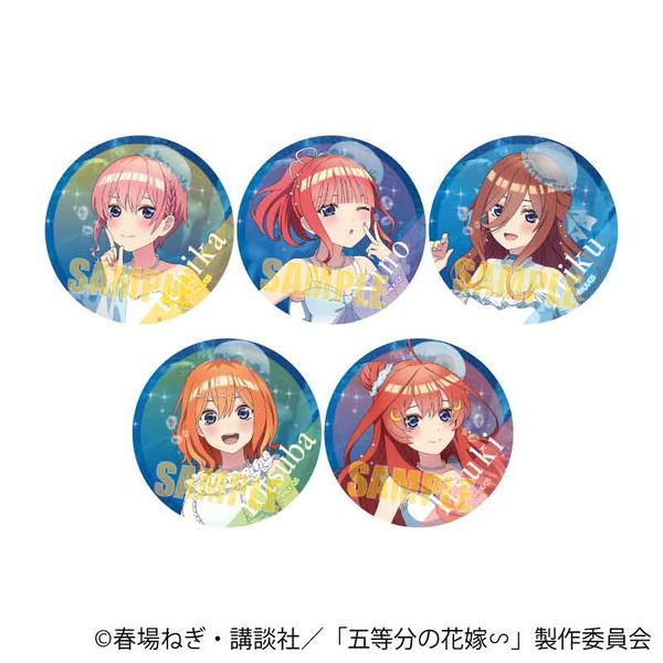 五等分の花嫁∽ トレーディング缶バッジ くらげドレスver. 【1BOX】