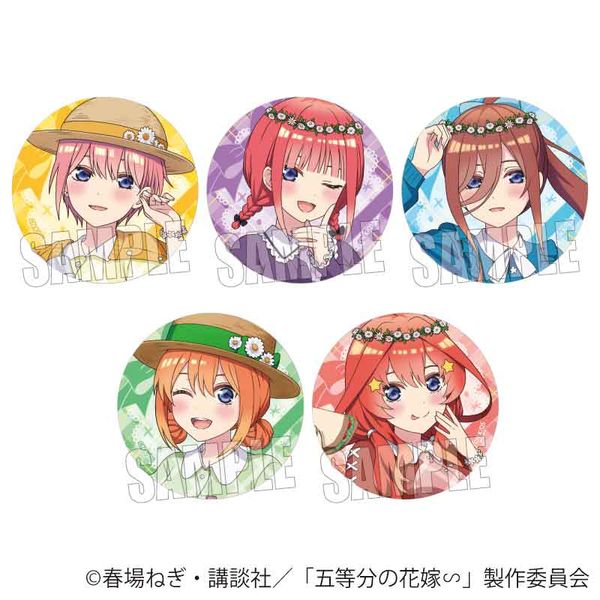 五等分の花嫁∽ トレーディング缶バッジ ピクニックver. 【1BOX】