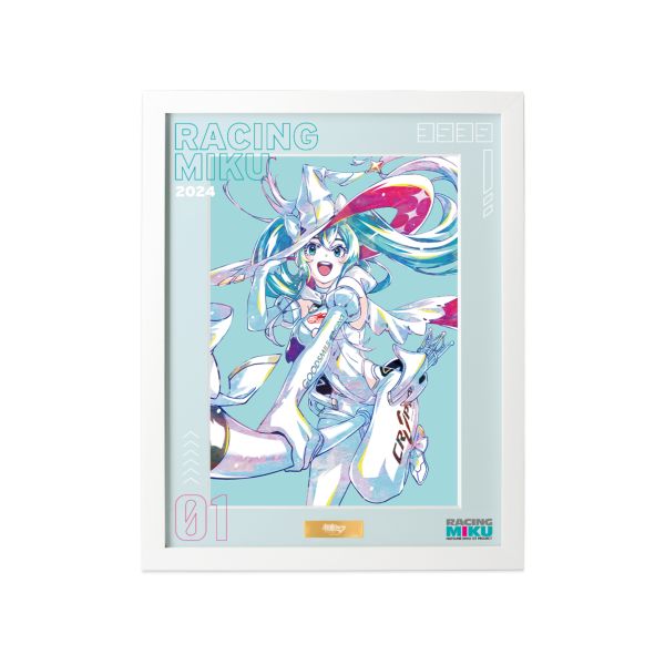 初音ミク GTプロジェクト レーシングミク 2024Ver. Ani-Art キャラファイングラフオーバーレイ