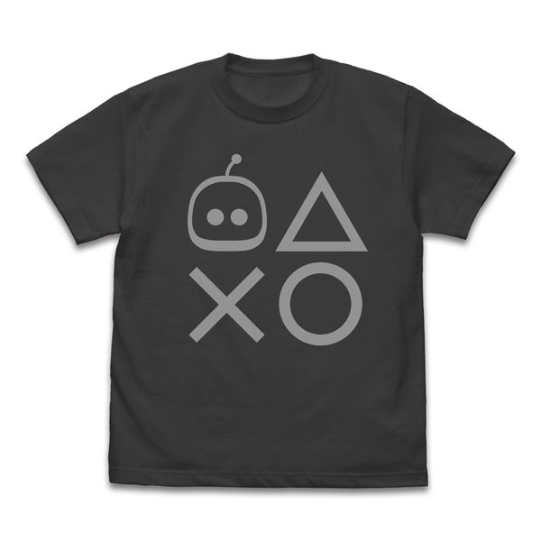 ASTRO BOT アストロ プレイステーションシェイプス Tシャツ SUMI XL