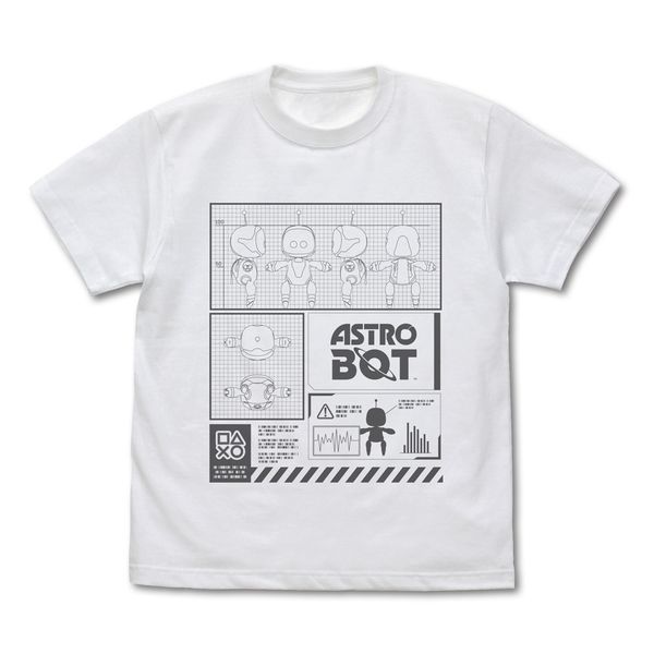 ASTRO BOT アストロ ディテール Tシャツ WHITE M