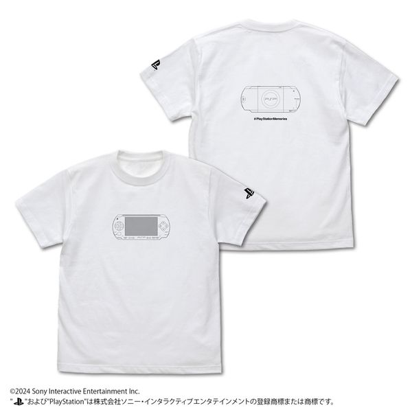 プレイステーション Tシャツ for PSP(TM)（PlayStation(TM)Portable） WHITE S