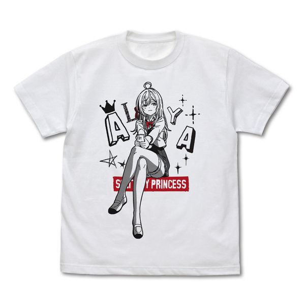 時々ボソッとロシア語でデレる隣のアーリャさん アリサ・ミハイロヴナ・九条 Tシャツ WHITE S