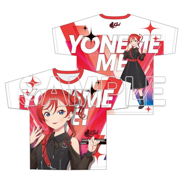 ラブライブ！スーパースター!! フルグラフィックTシャツ Ver.心・技・体！極上大冒険!! 米女メイ