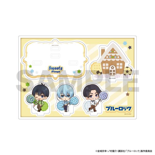 ブルーロック アクリルジオラマスタンド潔世一 グッズ: ブルーロック2期 Sweets House アクリルジオラマ