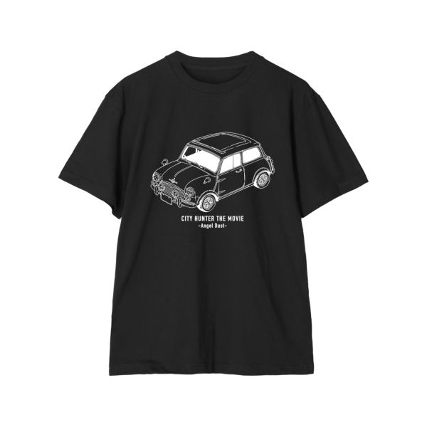 劇場版シティーハンター 天使の涙（エンジェルダスト） 冴羽リョウのミニクーパー Tシャツメンズ サイズXL