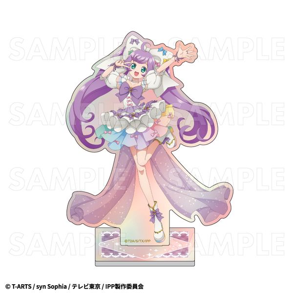 プリパラ さんくす ハッピーリボンコーデ オーロラアクリルスタンド らぁら