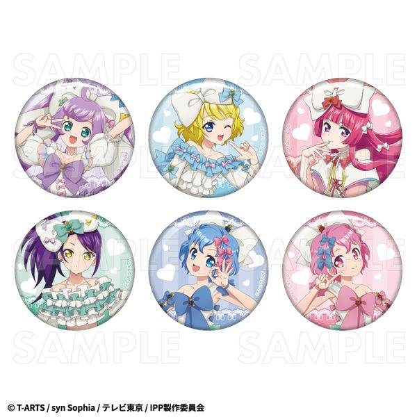 プリパラ さんくす ハッピーリボンコーデ トレーディング缶バッジ 【1BOX】