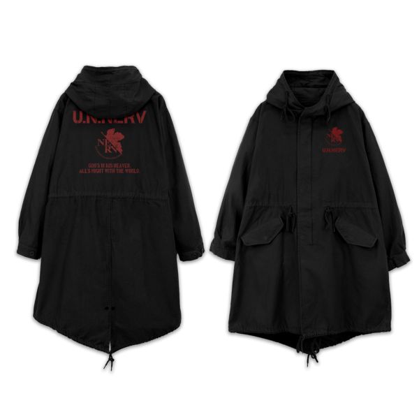 EVANGELION U.N.NERV M-51WPbg BLACK M