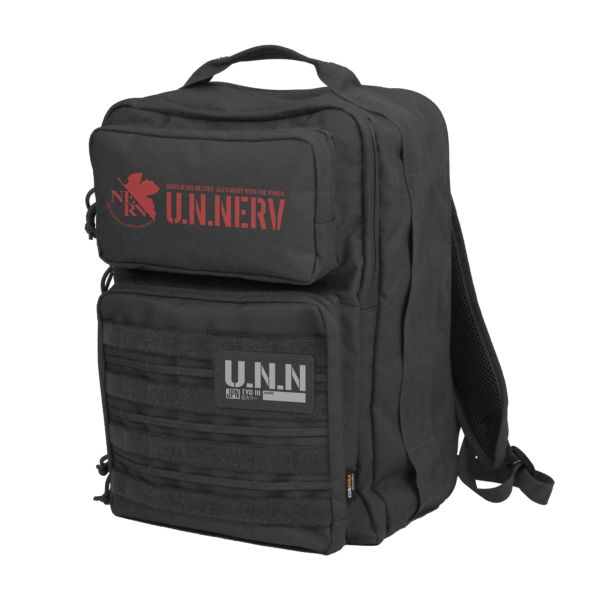 EVANGELION NERV �t�@���N�V���i���o�b�N�p�b�N BLACK