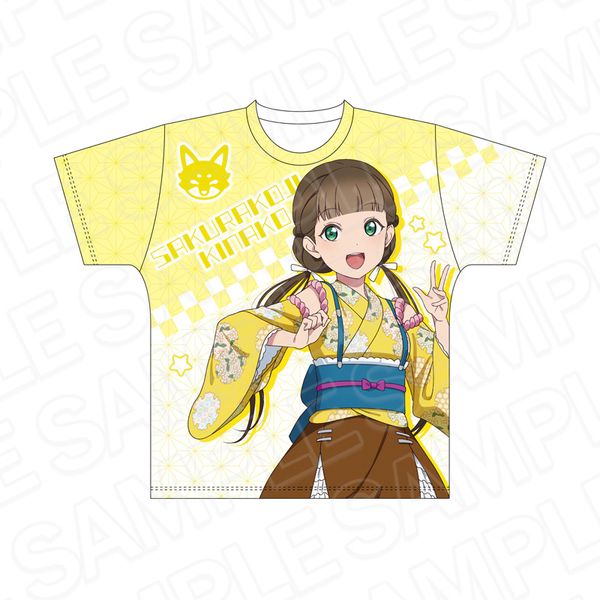 ラブライブ！スーパースター!! フルグラフィックTシャツ 桜小路きな子 和風ドレス ver