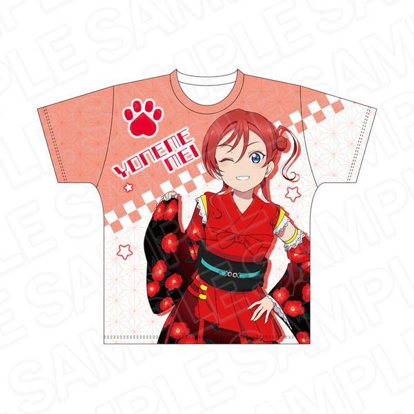 ラブライブ！スーパースター!! フルグラフィックTシャツ 米女メイ 和風ドレス ver