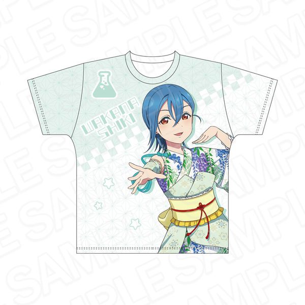 ラブライブ！スーパースター!! フルグラフィックTシャツ 若菜四季 和風ドレス ver