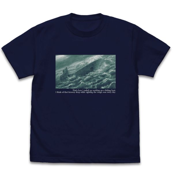 バニーガーデン 漁船 Tシャツ NAVY M