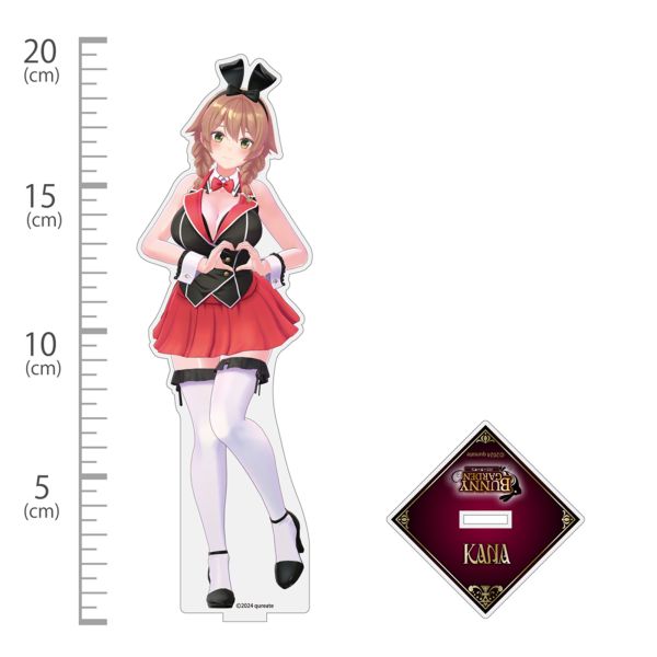 【新品未開封】バニーガーデン 花奈 BIGアクリルスタンド グッズ: バニーガーデン 花奈 両面アクリルスタンド(大