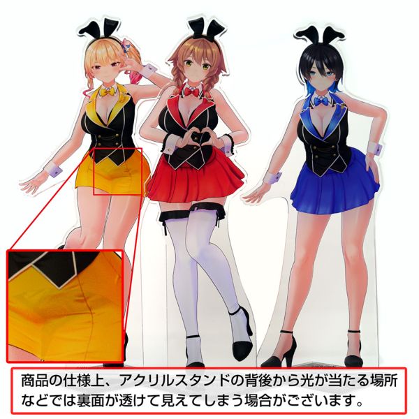 グッズ: バニーガーデン 花奈 両面アクリルスタンド（大）: コスパ