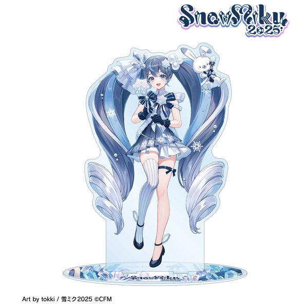 グッズ: SNOW MIKU 2025 雪ミク Art by tokki 特大アクリルスタンド