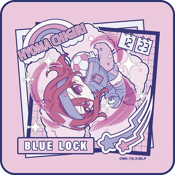 ブルーロック×renu 書き下ろしハンドタオル　（千切豹馬） グッズ: ブルーロック2期 ハンドタオル 千切豹馬: ムービック