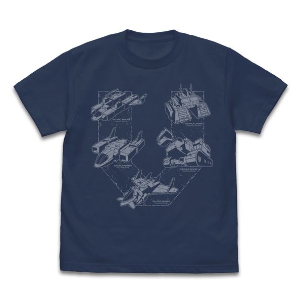 超電磁マシーン ボルテスV ボルトマシン Tシャツ SLATE XL
