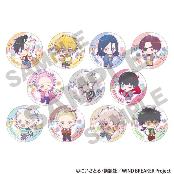 WIND BREAKER �g���[�f�B���O�ʃo�b�W �A�����J���|�b�v �y1BOX�z