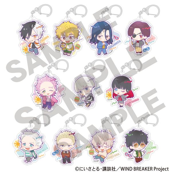 WIND BREAKER �g���[�f�B���O�A�N�����L�[�z���_�[ �A�����J���|�b�v �y1BOX�z