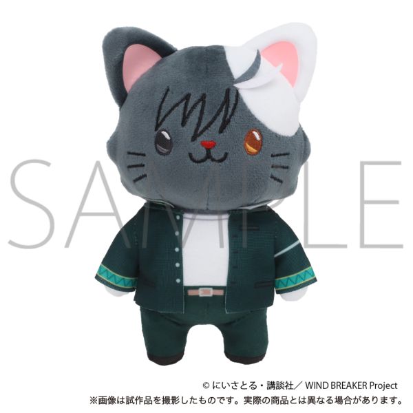 WIND BREAKER withCAT�A�C�}�X�N�t���ʂ�����݃L�[�z���_�[ ���y