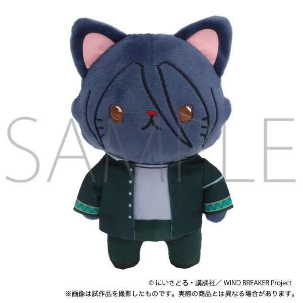 WIND BREAKER withCAT�A�C�}�X�N�t���ʂ�����݃L�[�z���_�[ ���������Y