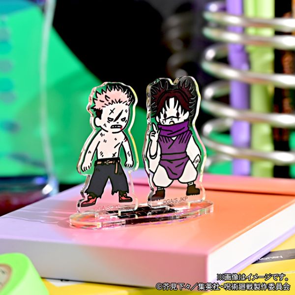 グッズ: 呪術廻戦 ビィズニィズ アクリルスタンド 虎杖・脹相: マーク