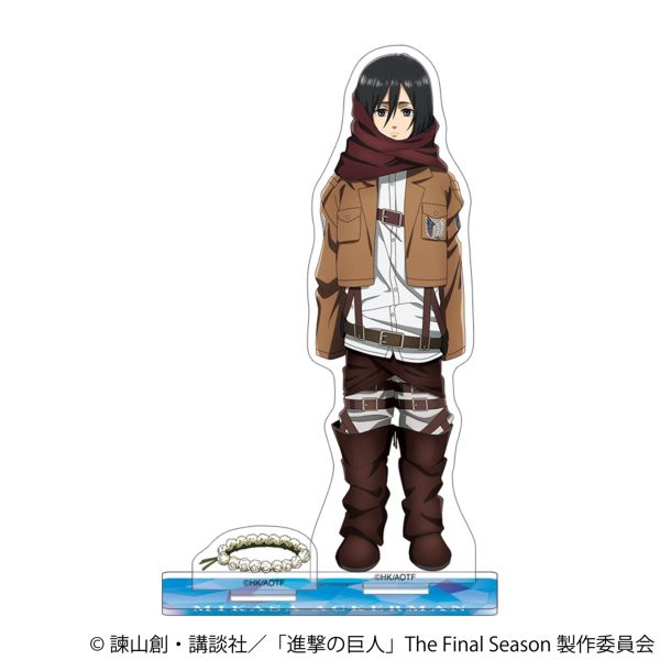 グッズ: 進撃の巨人 アクリルスタンド ミカサ・アッカーマン