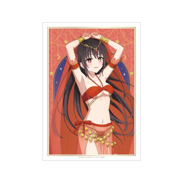 デート・ア・ライブV 描き下ろし 時崎狂三 踊り子ver. A3マット加工ポスター