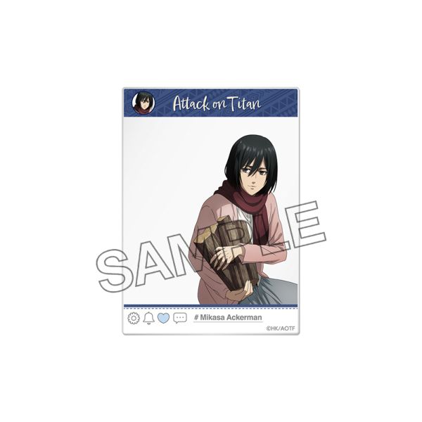 �i���̋��l The Final Season �`�����낵SNS���N���A�J�[�h �~�J�T