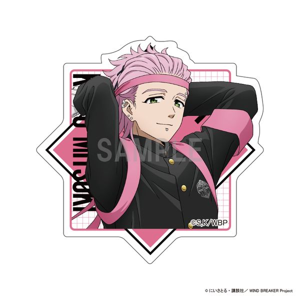 WIND BREAKER �A�N�����}�O�l�b�g �ː��O�P �����cver