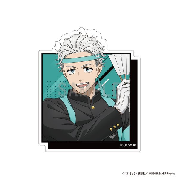 WIND BREAKER �_�C�J�b�g�X�e�b�J�[ �~�{�� �����cver