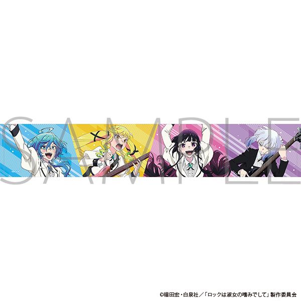 ロックは淑女の嗜みでして マフラータオル B.描き下ろしイラストver.