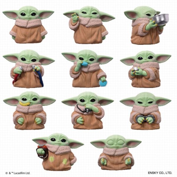 エンスカイ　スターウォーズ　マンダロリアン　グローグー 　ソフビ　1box フィギュア: スター・ウォーズ マンダロリアン グローグー