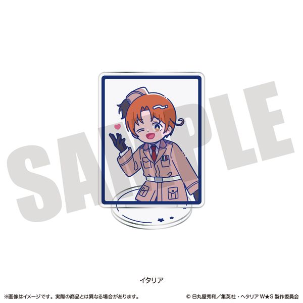 グッズ: ヘタリア World☆Stars にゅ～とろ フォトミニスタンド A
