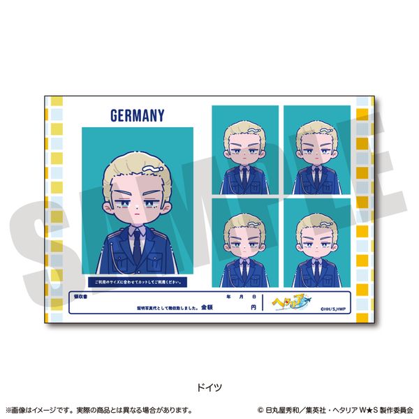 グッズ: ヘタリア World☆Stars にゅ～とろ 証明写真風