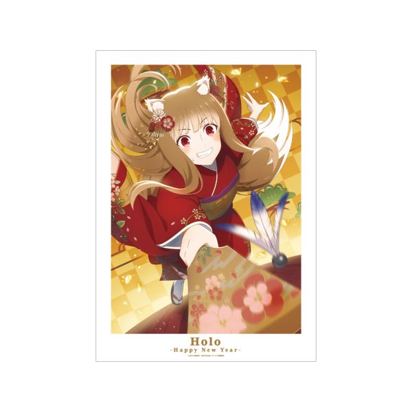 �T�ƍ��h�� MERCHANT MEETS THE WISE WOLF �z���Ə���l�G�̕���F�u�������v�r�W���A�� A3�}�b�g���H�|�X�^�[