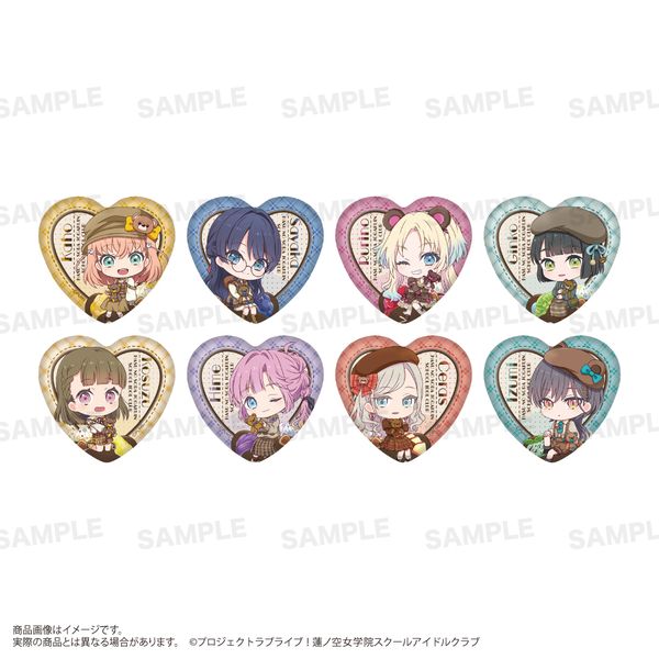 ���u���C�u�I�@�m�󏗊w�@�X�N�[���A�C�h���N���u �g���[�f�B���O�n�[�g�ʃo�b�W �����ǂ邿�� �e�f�B�x�Aver. �y1BOX�z