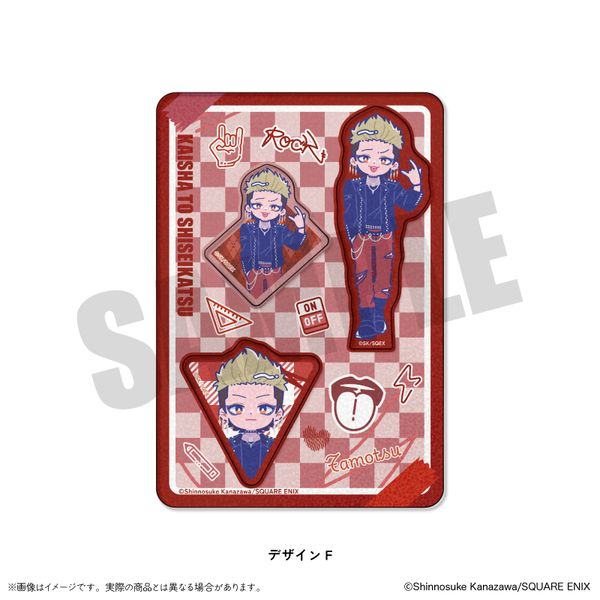 ��ЂƎ����� �ɂ�`�Ƃ� �L���L���X�e�b�J�[ �f�U�C��F