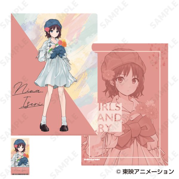 �K�[���Y�o���h�N���C �N���A�t�@�C�����X�e�b�J�[�Z�b�g 1.��ڐm�� denim style