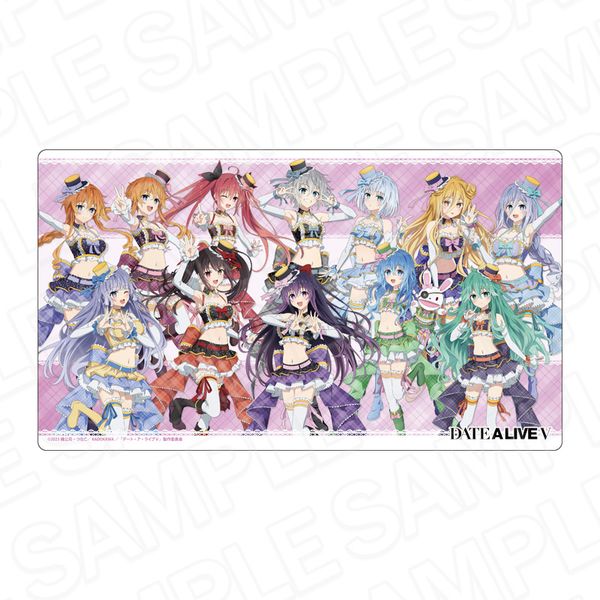 デート・ア・ライブ　ラバーデスクマット 12周年 アイドルver.　新品未開封 予約受付6/12まで】デート・ア・ライブV ラバーデスクマット 12