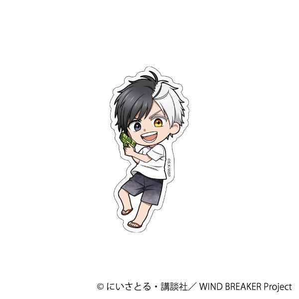 WIND BREAKER �X�e�b�J�[ ���y