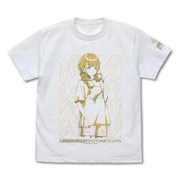 アパレル: 学園アイドルマスター 藤田ことね Tシャツ WHITE XL