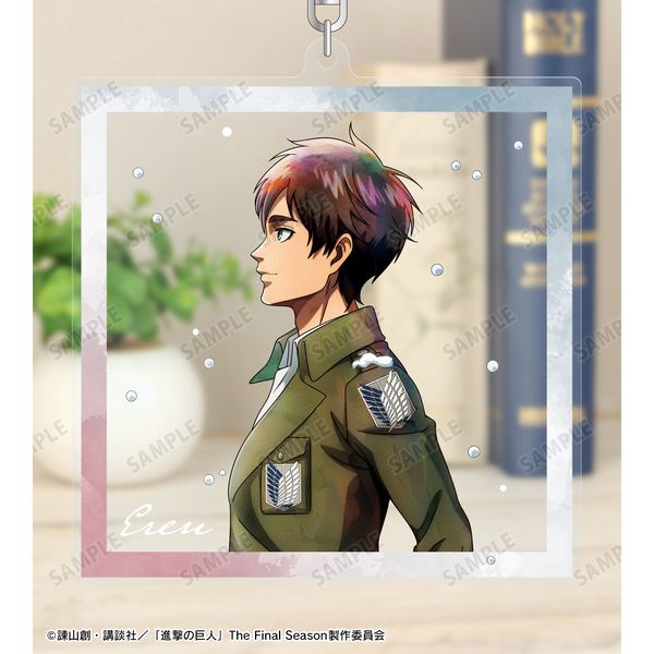 グッズ: 進撃の巨人 描き下ろし エレン 冬の歩みver. BIGアクリル