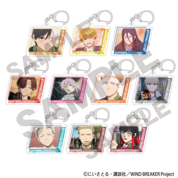 WIND BREAKER �g���[�f�B���O�A�N�����L�[�z���_�[ �y1BOX�z